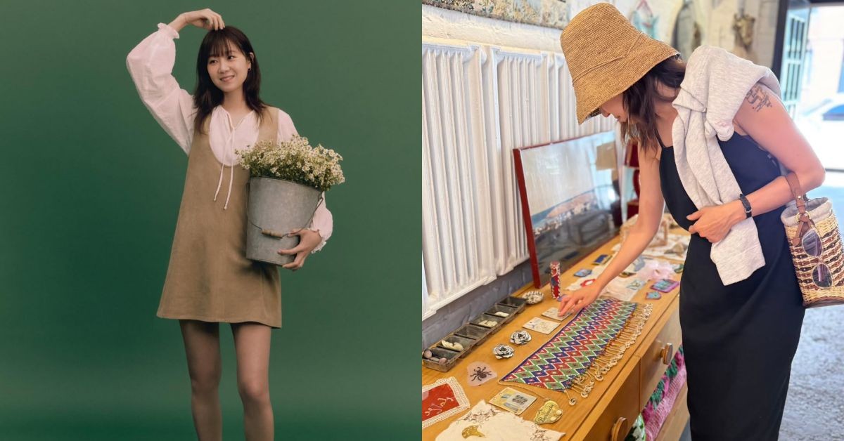 孔孝真示範洋裝穿搭4招：混搭公式必學，「這樣穿」超減齡