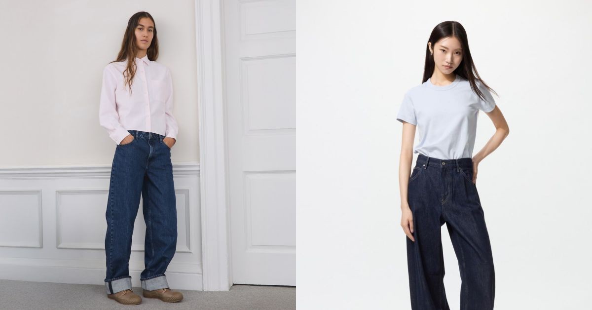 Uniqlo牛仔褲版型5解析：繭型褲、直筒褲，「這款」是長腿顯瘦神器