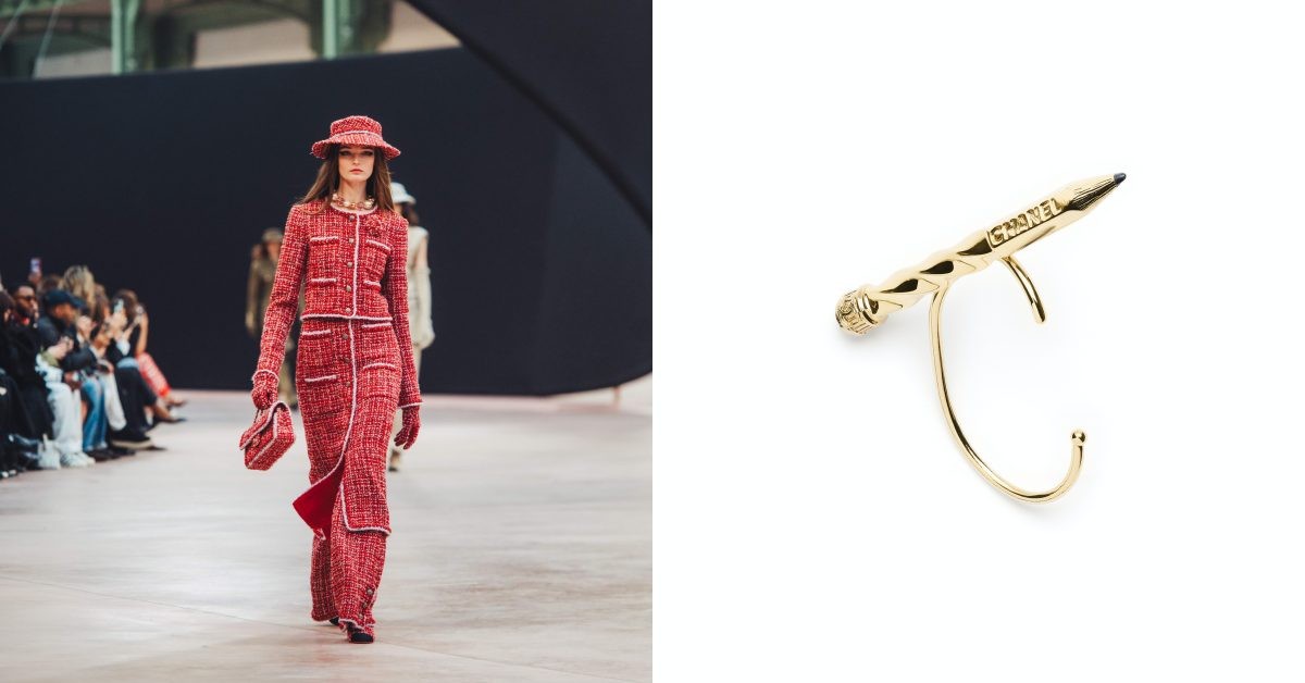 Chanel 2025秋冬耳環推薦Top6！Logo珍珠造型最經典，這款「鉛筆耳掛」話題十足！