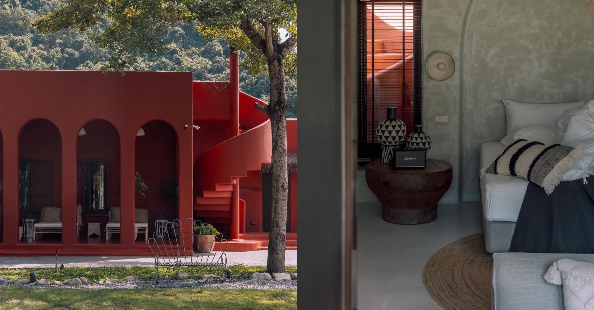 宜蘭民宿新地標「山里蒔花」：紅岩建築坐落850坪園區，入住一秒走進摩洛哥