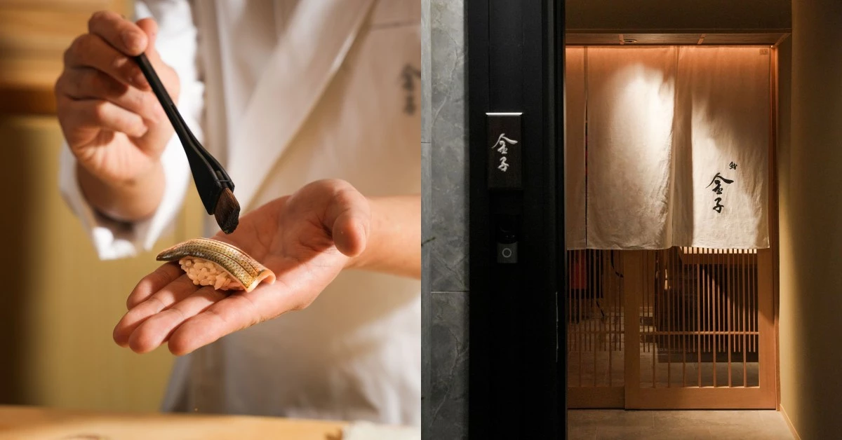 日本米其林壽司名門登台！「鮨 金子」主打正統江戶前、千年檜木吧台成亮點