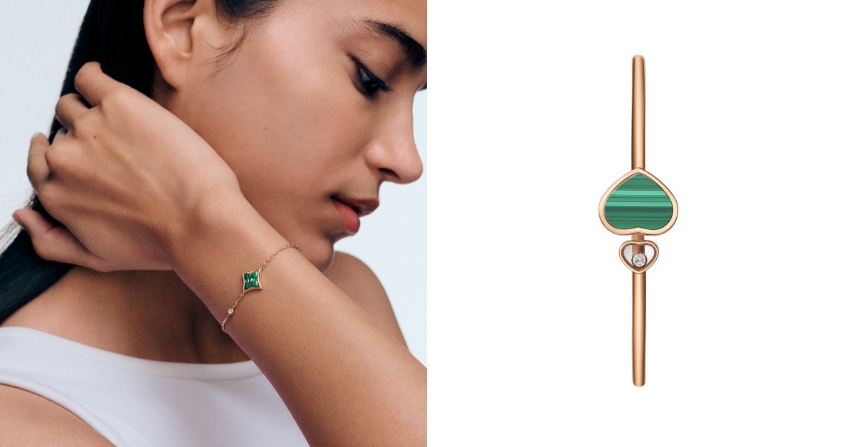 精品孔雀石手環推薦8選！卡地亞、VCA、LV很經典，寶格麗新款男女都能戴