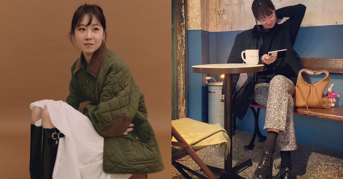 孔孝真鬆弛感工裝外套穿搭5招：約會、通勤都能駕馭的秋冬造型