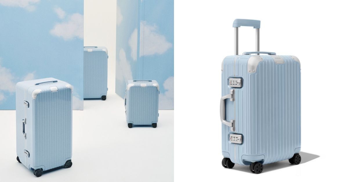 Rimowa行李箱全新「天空藍色」引熱議！加入「這材質」更耐用