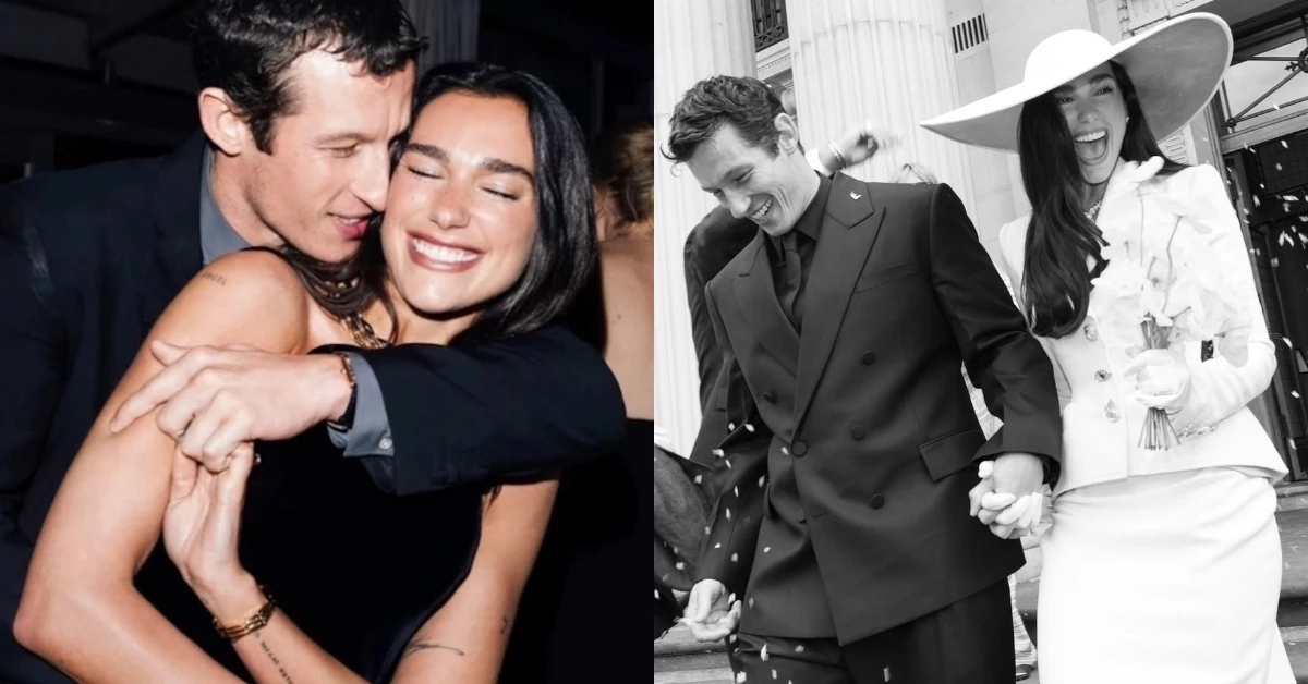 Dua Lipa結婚了！與Callum Turner因一本書結緣，浪漫愛情宛如電影情節
