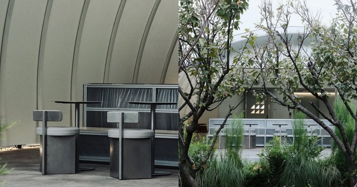 中壢咖啡廳RBC人氣爆棚！劇場型圓頂帷幕，建築迷爭相必訪