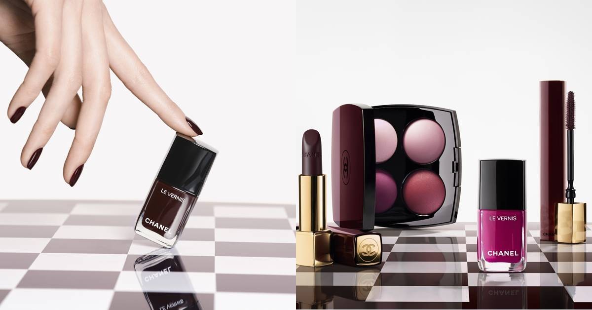 香奈兒春夏限量新色登場！用「ROUGE NOIR酒紅」畫上超美秀場妝容
