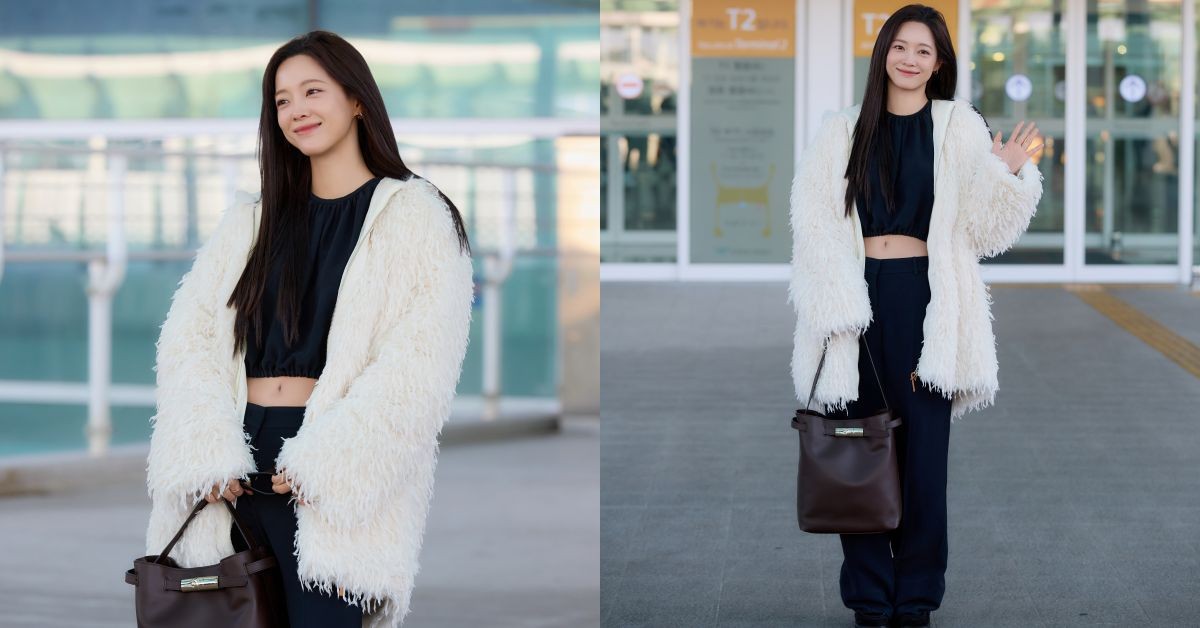 金世正見面會首站來台！機場穿搭大衣、水桶包來自「這品牌」