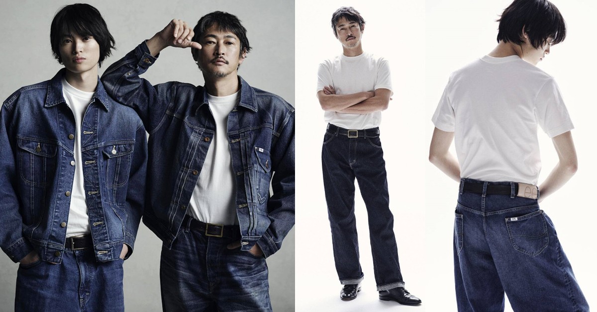 90年代日劇男神窪塚洋介攜子同框！Lee 101牛仔廣告掀全網回憶殺