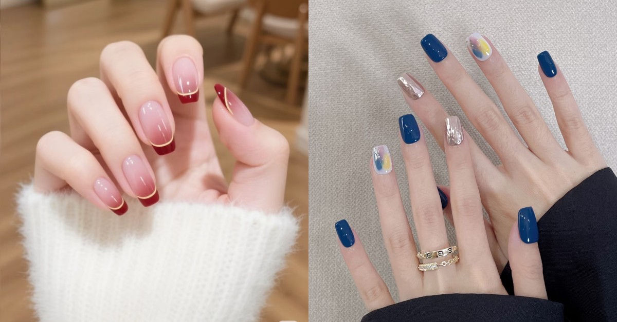 2025顯白光療美甲推薦10款！貓眼、法式、漸層設計打造百搭高級感