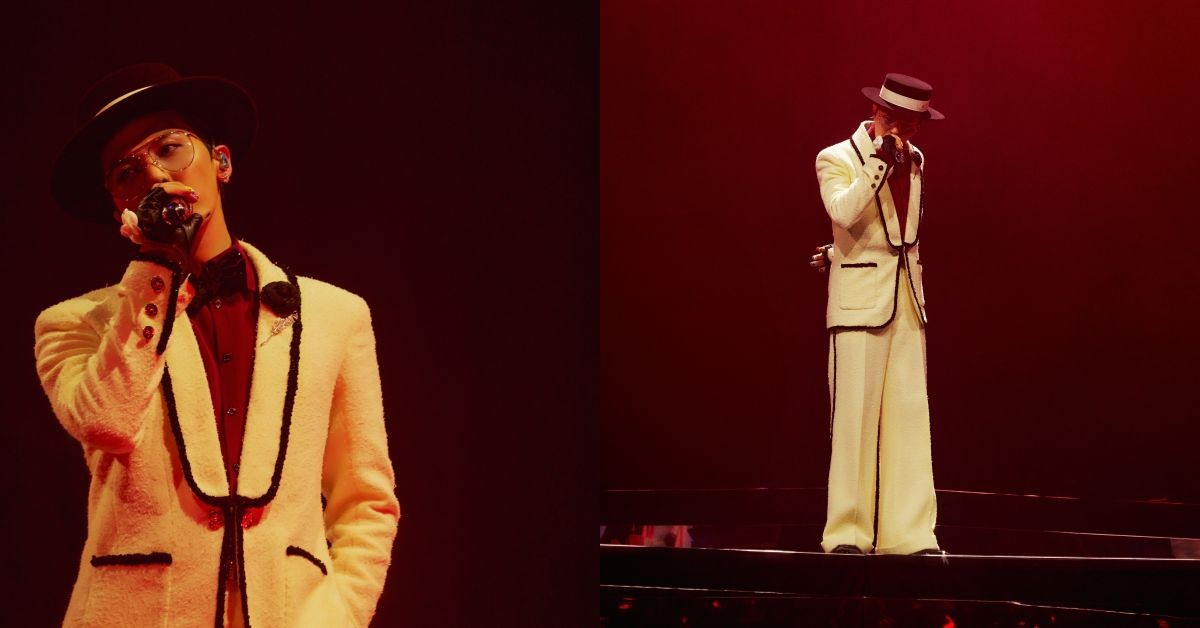 GD台北大巨蛋演唱會倒數！西裝穿搭4公式：Chanel訂製套裝引熱議