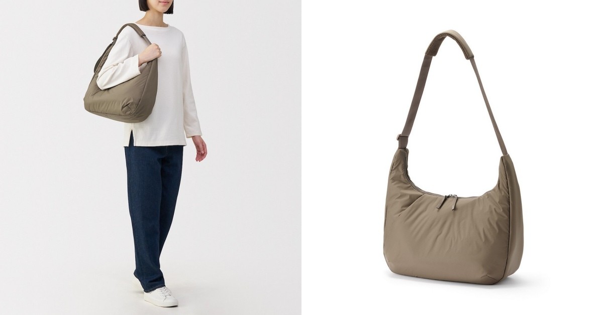 無印良品全新單肩包日本網友齊推！防潑水＋大容量，台灣剛上市