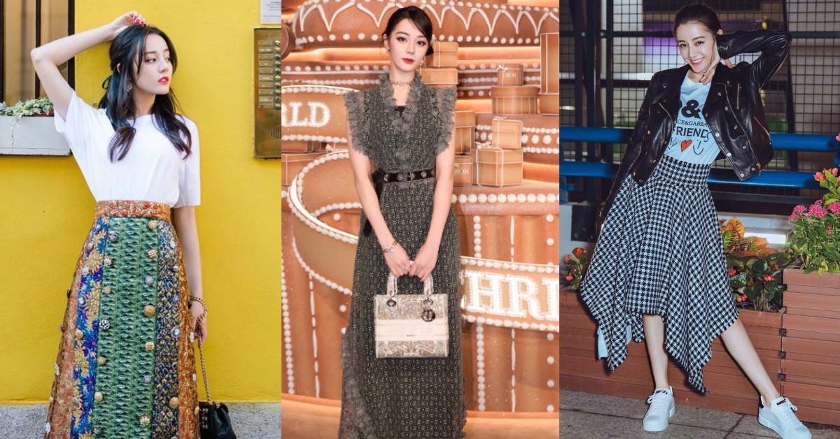 《梟起青壤》迪麗熱巴顯瘦穿搭3招：高腰、襯衫式洋裝修飾身形