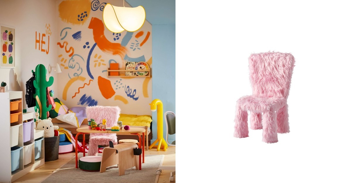 IKEA缺貨好物再+1！Grejsimojs系列毛毛椅、長頸鹿燈…全系列價格一次看