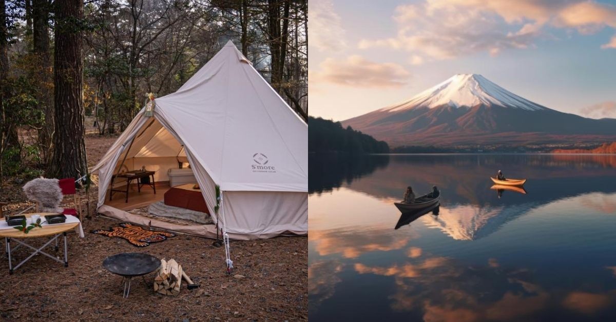 日本最大型露營地「Fumotoppara」：富士山腳下賞赤富士！兩手空空也能輕鬆露營，新手必訪