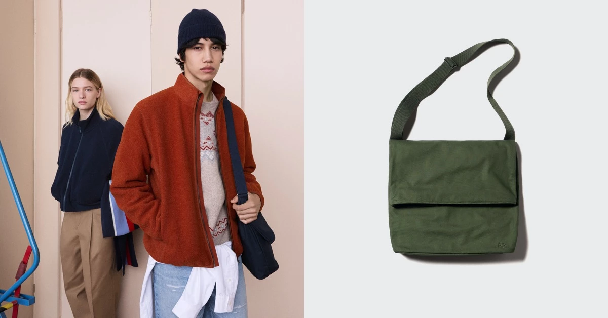 Dior設計師操刀！Uniqlo肩背包千元有找，「這時」開賣