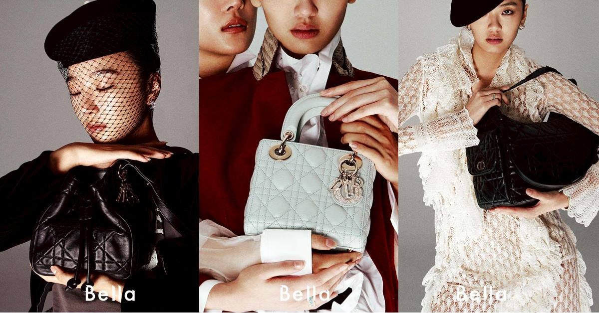 Dior 2025秋冬展現破框優雅：蕾絲元素、籐格紋包款成造型亮點