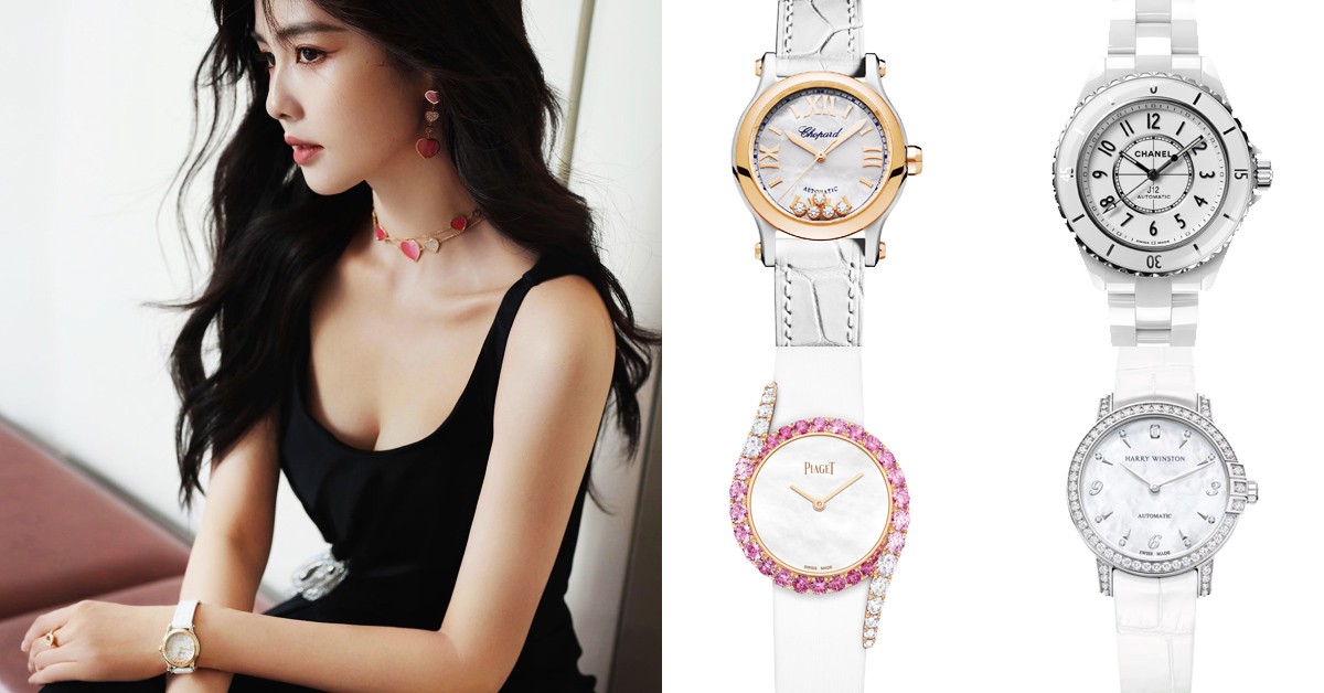 《唐宮奇案》白鹿同款錶曝光！J12、VCA等10款白色圓錶推薦＋白色錶帶保養指南