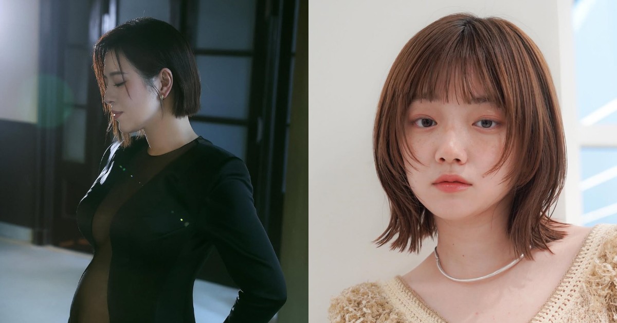 劉品言短髮顯小臉！10款髮型推薦：低層次一刀切、八字瀏海鮑伯完美修飾巴掌臉