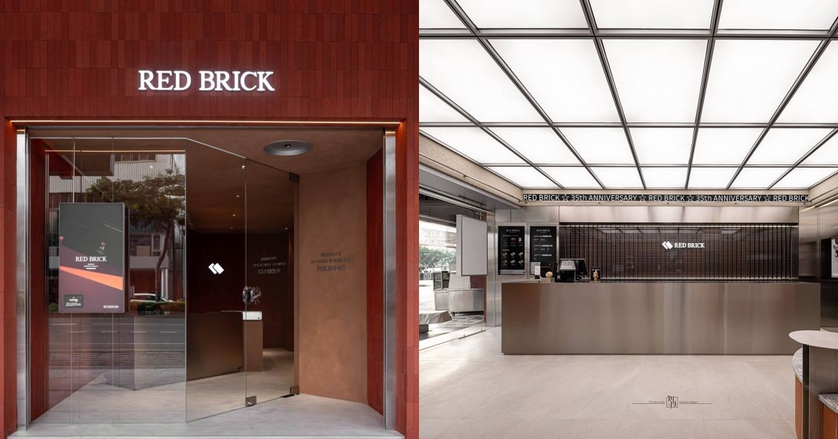 台南最美布丁店「Red Brick」：揉入傳統紅磚牆，攜手知冉設計操刀