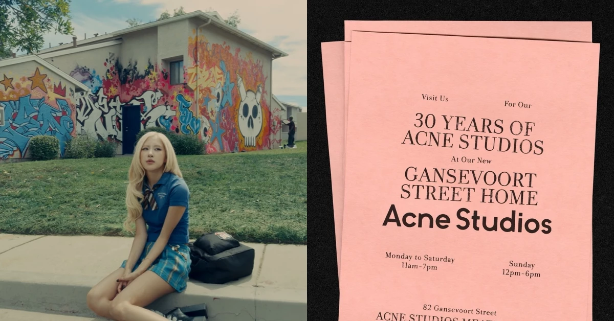 Acne Studios創立30年！7點認識：Rosé最新MV造型有它！