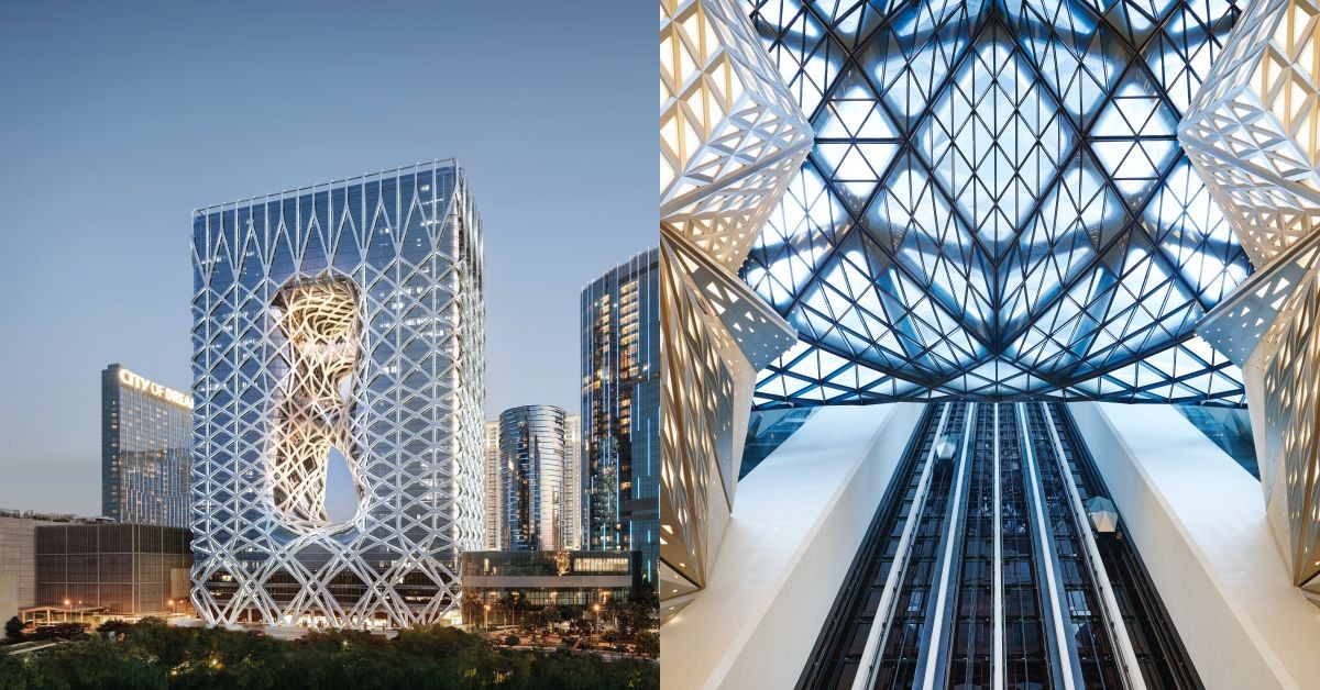 全球最美飯店！澳門高樓地標「摩珀斯」，建築大師Zaha Hadid遺作