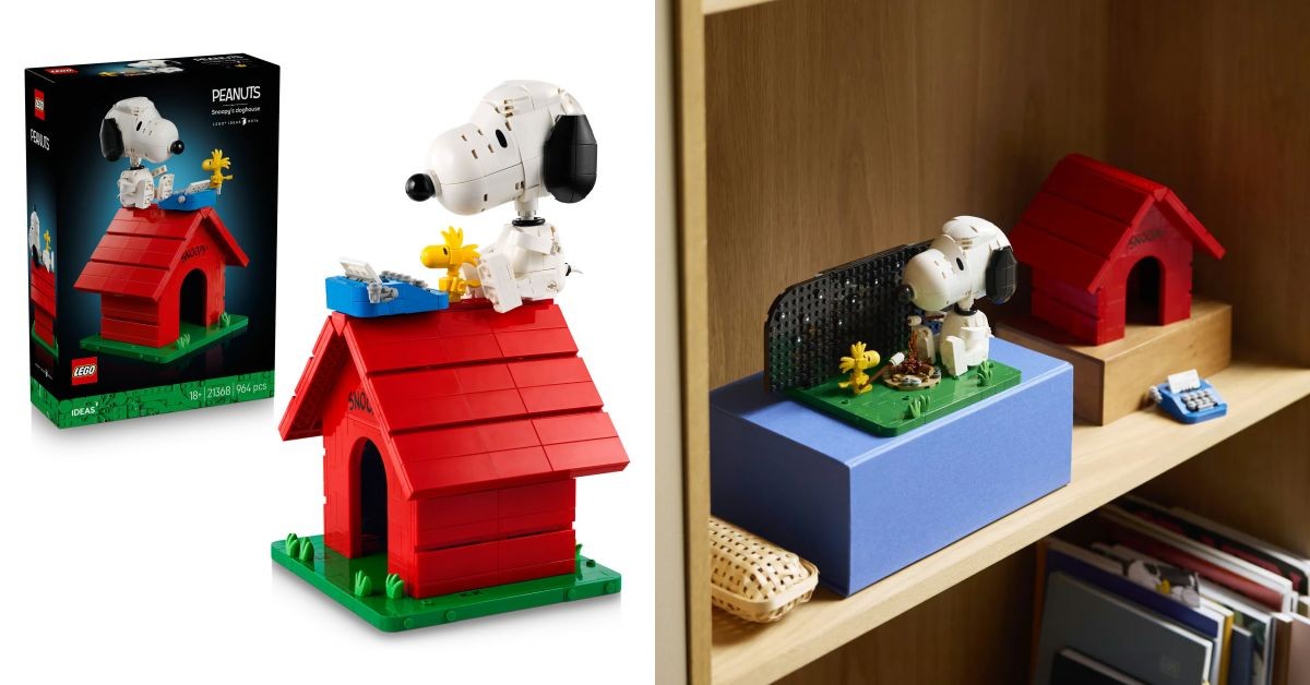 樂高Lego全新「史努比小屋」秒殺登場！多種場景變換模式，價格、販售資訊一次看
