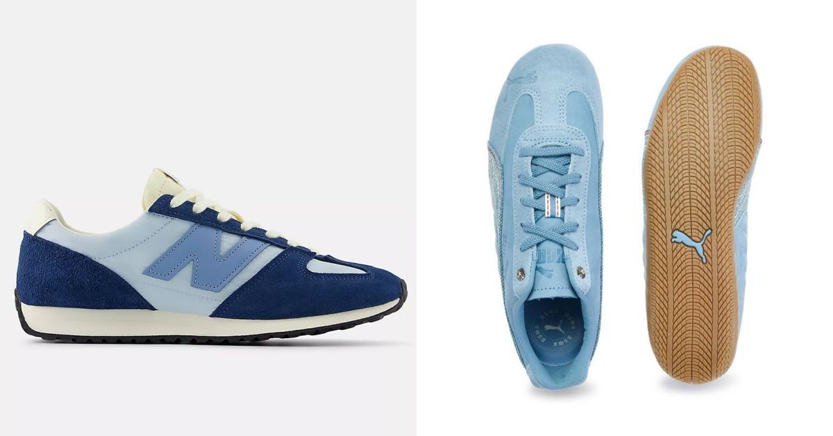 2026藍色運動鞋推薦Top 8！New Balance薄底鞋IU也愛，Puma牛仔拼接更時髦