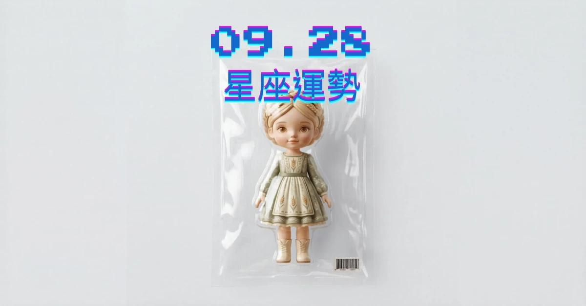 【星座運勢】09/28：牡羊破財危機解除，「這星座」感情需放下心中疑慮