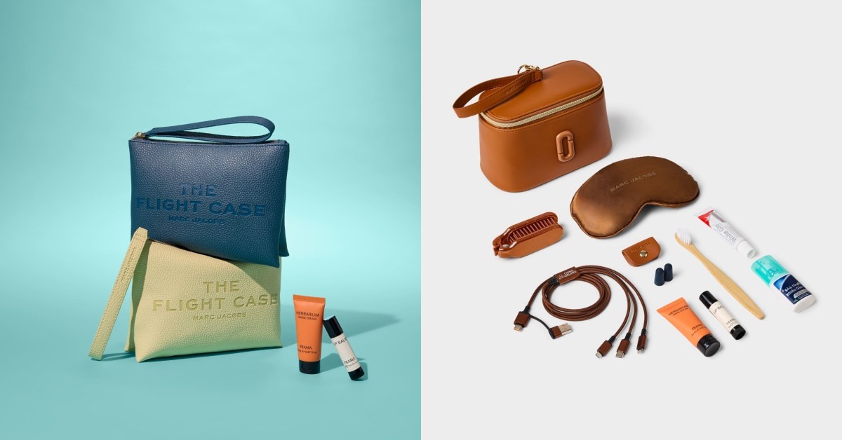 華航推出最美過夜包！攜手Marc Jacobs合作，經典相機包兩款配色值得收藏！