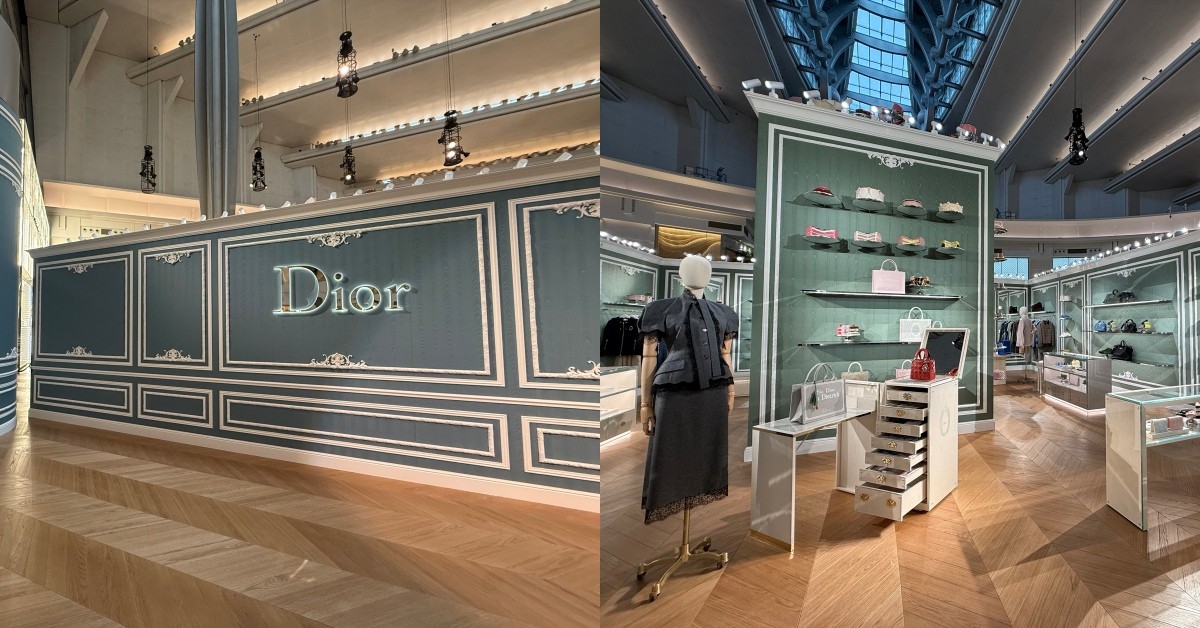 Dior開賣蛋糕？限定快閃店座落101，經典Logo鞋升級掀起話題！