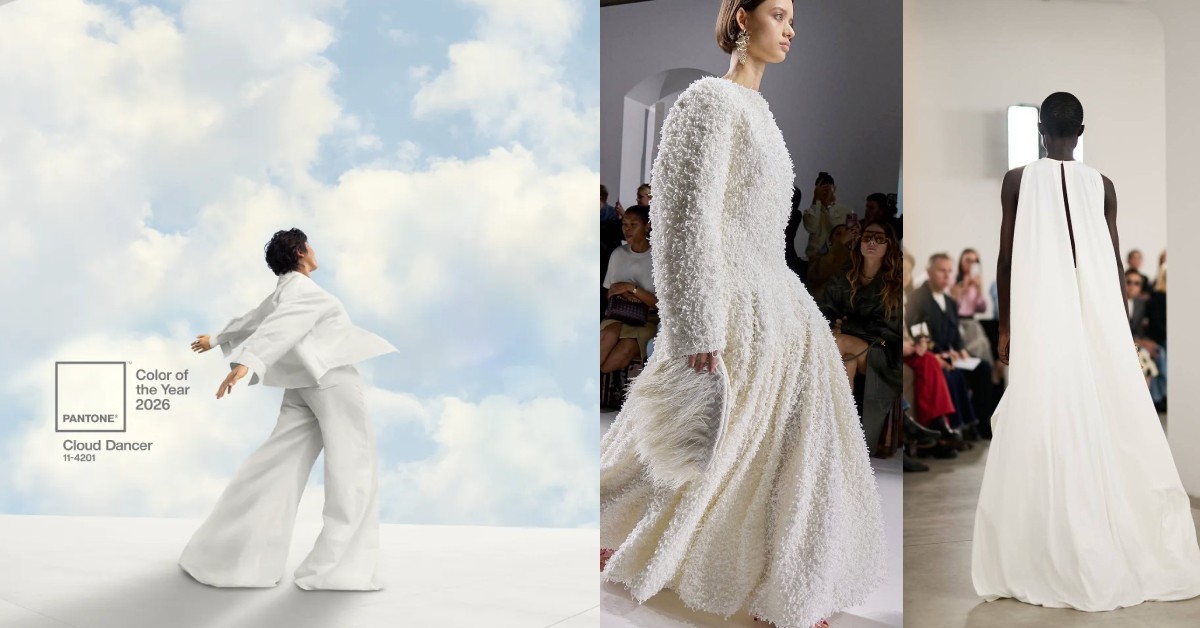 Pantone 2026年度色「雲舞白」：26年來首款白色系發表象徵新生