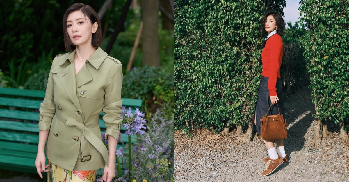 賈靜雯51歲減齡穿搭4招：洋裝＋大衣推薦這樣穿日常也能超逆齡