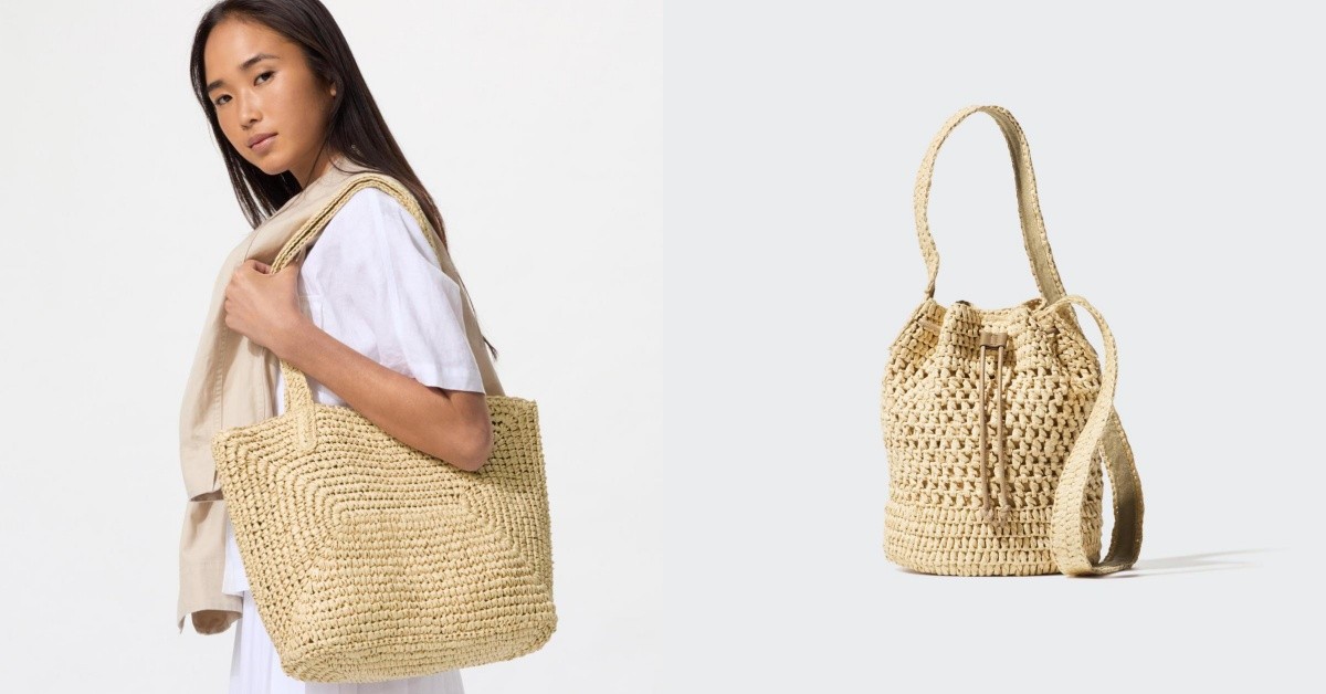 Uniqlo草編包新登場！水桶包、托特包2款設計，「這時」開賣