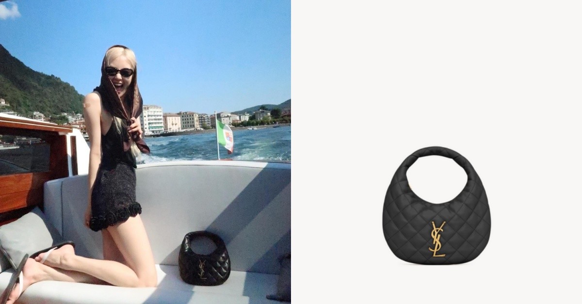 Rosé同款YSL最新半月包掀熱議！「Icarino」台灣搶先開賣