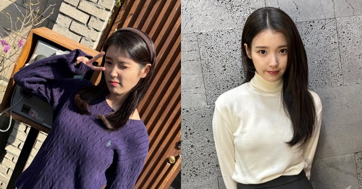 IU針織穿搭4招：秋冬實穿造型指南，「這些顏色」搭配最顯白