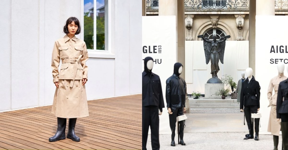 AIGLE 攜手 SETCHU 推出首發聯名系列！桑田悟史融合東西方美學，重新定義戶外時尚