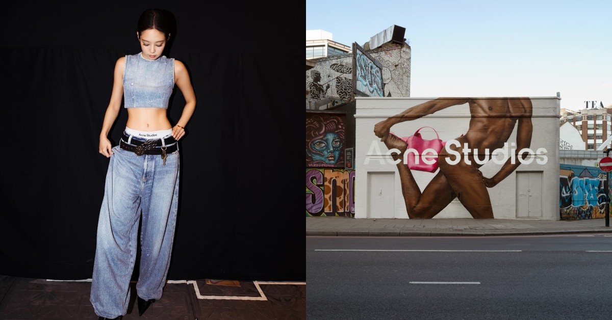 Jennie、許光漢牛仔褲穿搭靠它！Acne Studios在台業績暴漲3成