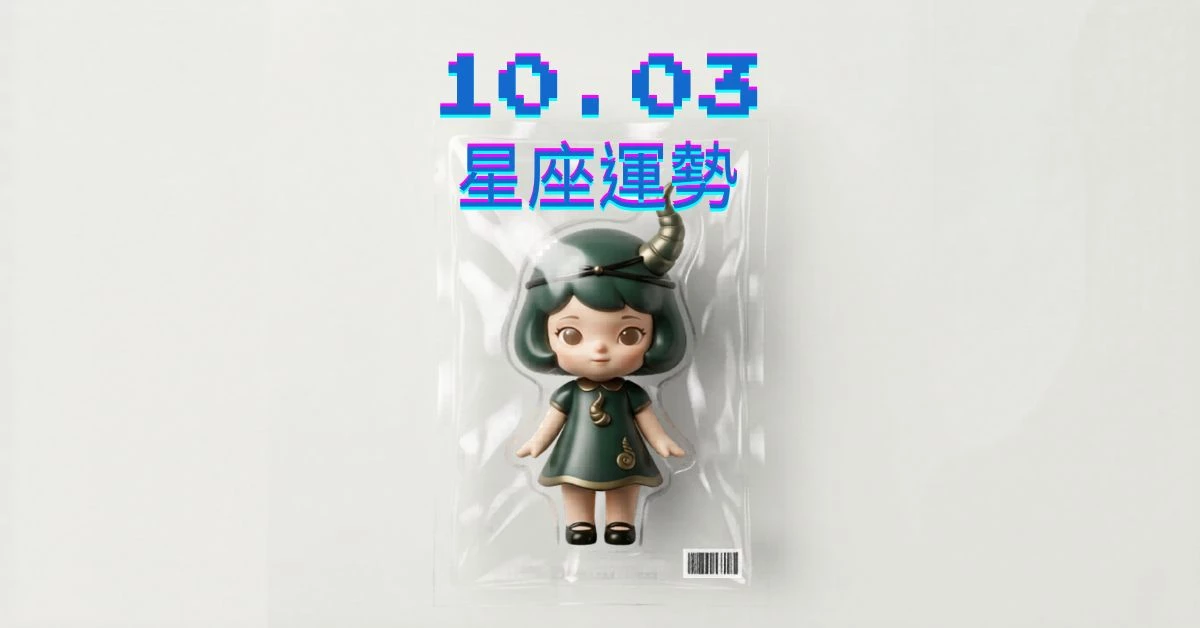 【星座運勢】10/03：獅子派對遇到戀情，「這星座」財運需留意市場訊息