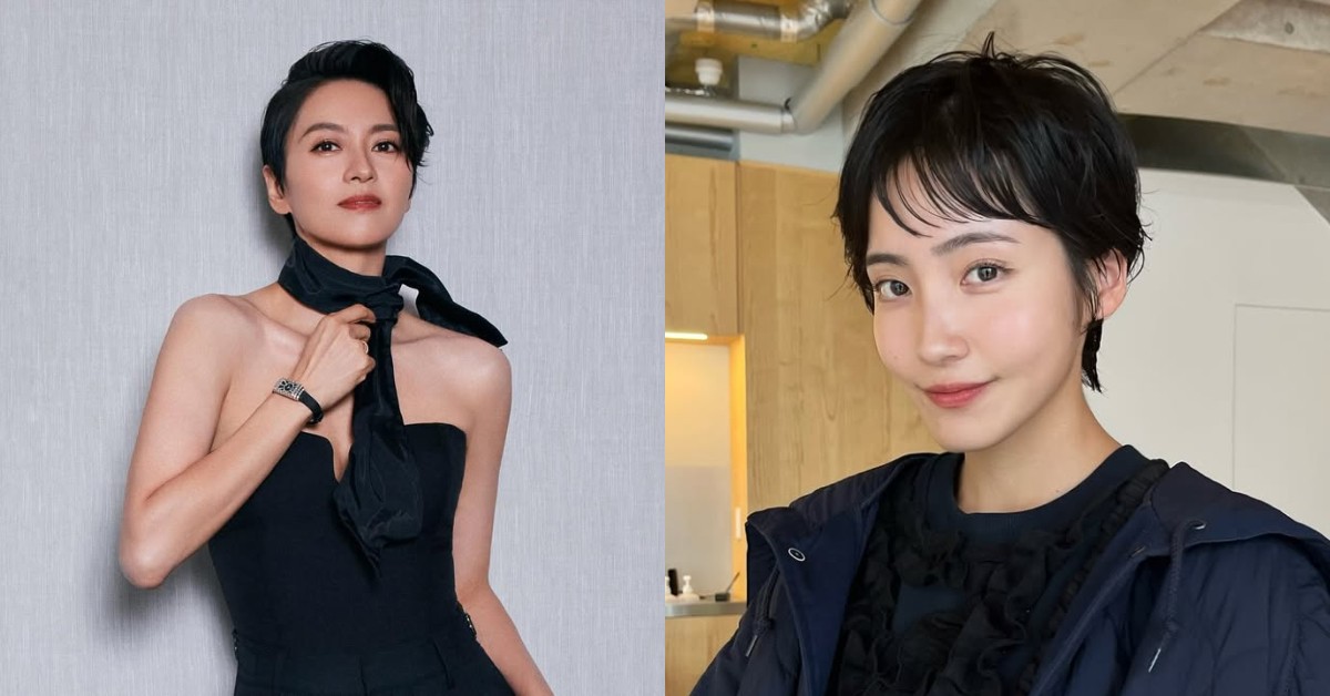 50歲梁詠琪減齡極短髮推薦！7款熟齡短髮造型範本，微捲中分、栗子頭最顯小臉