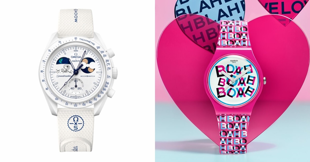 情人節禮物推薦4款！ OMEGA x SWATCH聯名錶下雪最浪漫、SWATCH人氣錶一次看