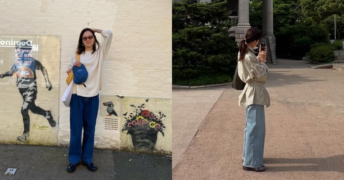 孔孝真示範牛仔褲穿搭4招：日常也可以很高級，「這樣穿」超減齡