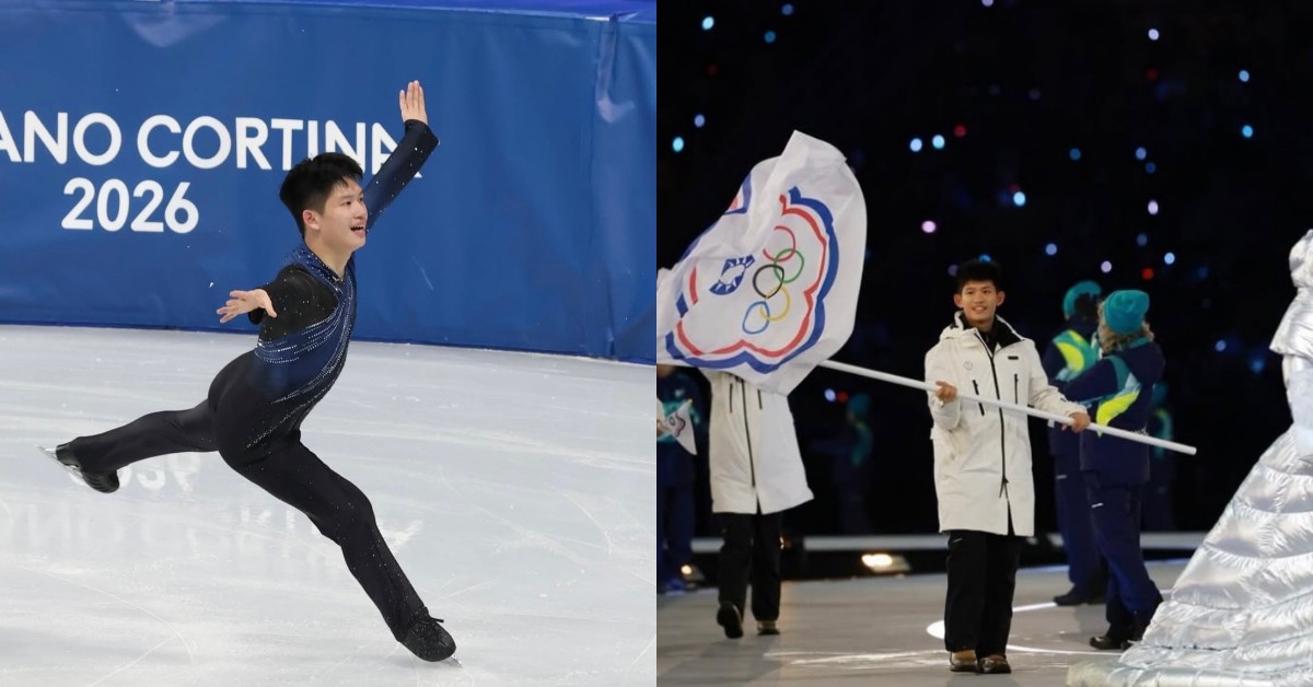 台灣之光再+1！花式滑冰選手李宇翔成首位晉級台灣選手，奶奶加油畫面惹哭全網