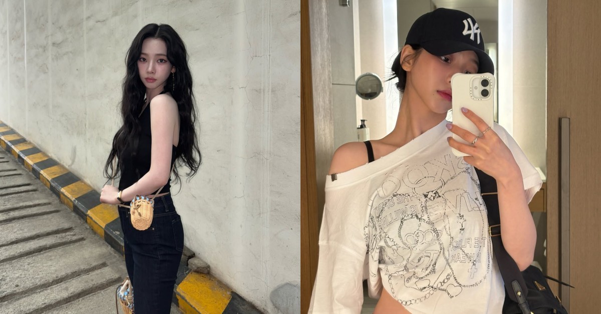 aespa Karina街頭穿搭超吸睛！4套造型示範：寬褲+Nike「這雙鞋」是氣場關鍵