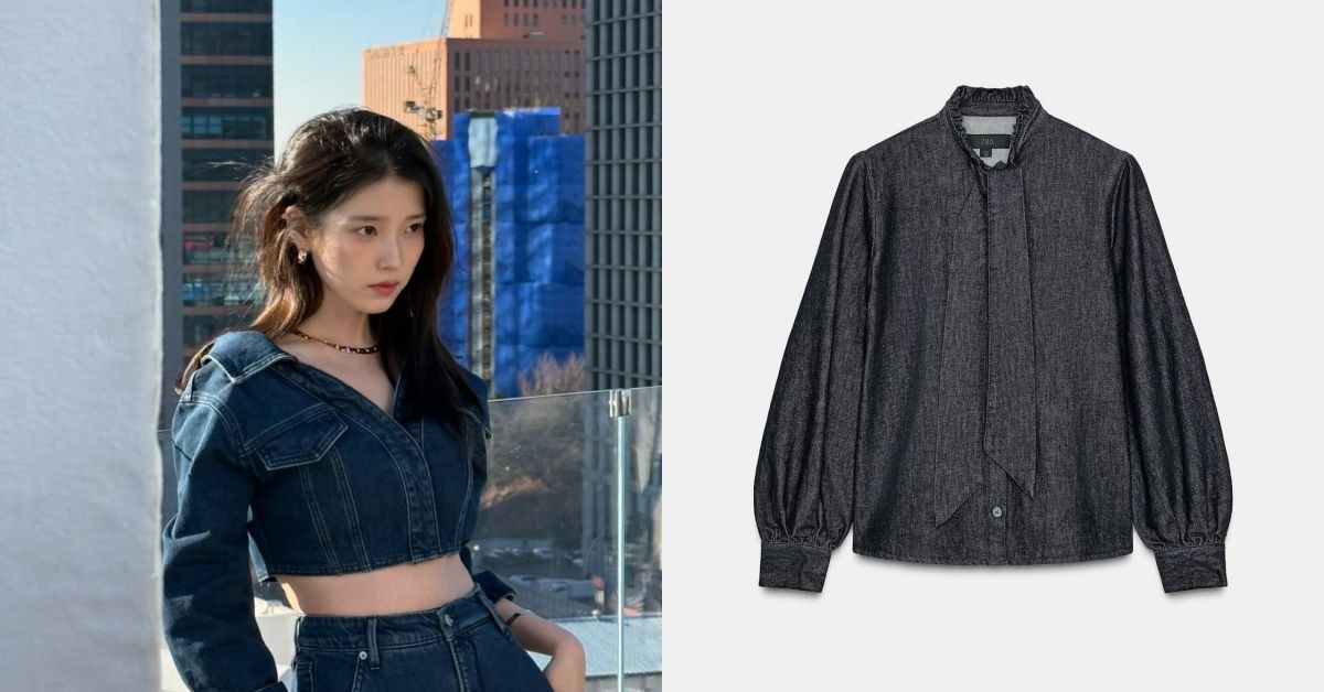 IU示範牛仔襯衫穿搭！秋冬平價牛仔襯衫推薦6款：Uniqlo也高級！