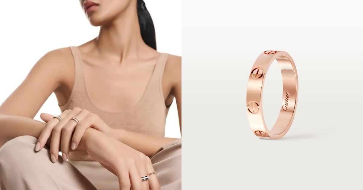 招桃花戒指挑選看這篇！加碼推薦5萬內精品玫瑰金戒指9選