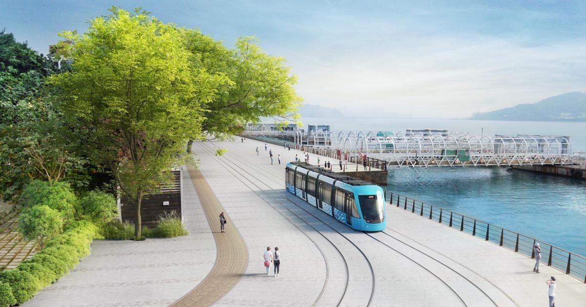 新北「淡海輕軌二期」設計圖曝光！串連淡江大橋，6個上車地點 