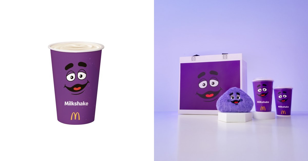 麥當勞奶昔停產9年回歸，全台12間開賣！韓國缺貨「奶昔大哥」周邊同步登台！