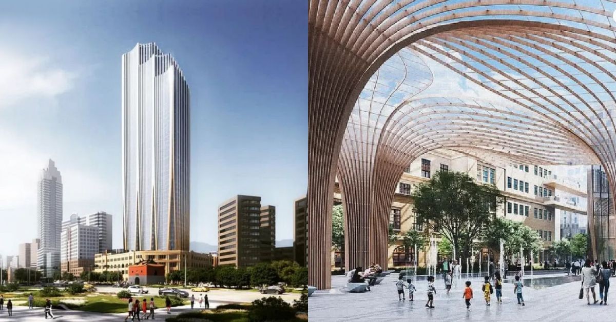 台北高樓新地標「中華郵政塔」：建築大師Zaha Hadid操刀，2032年完工