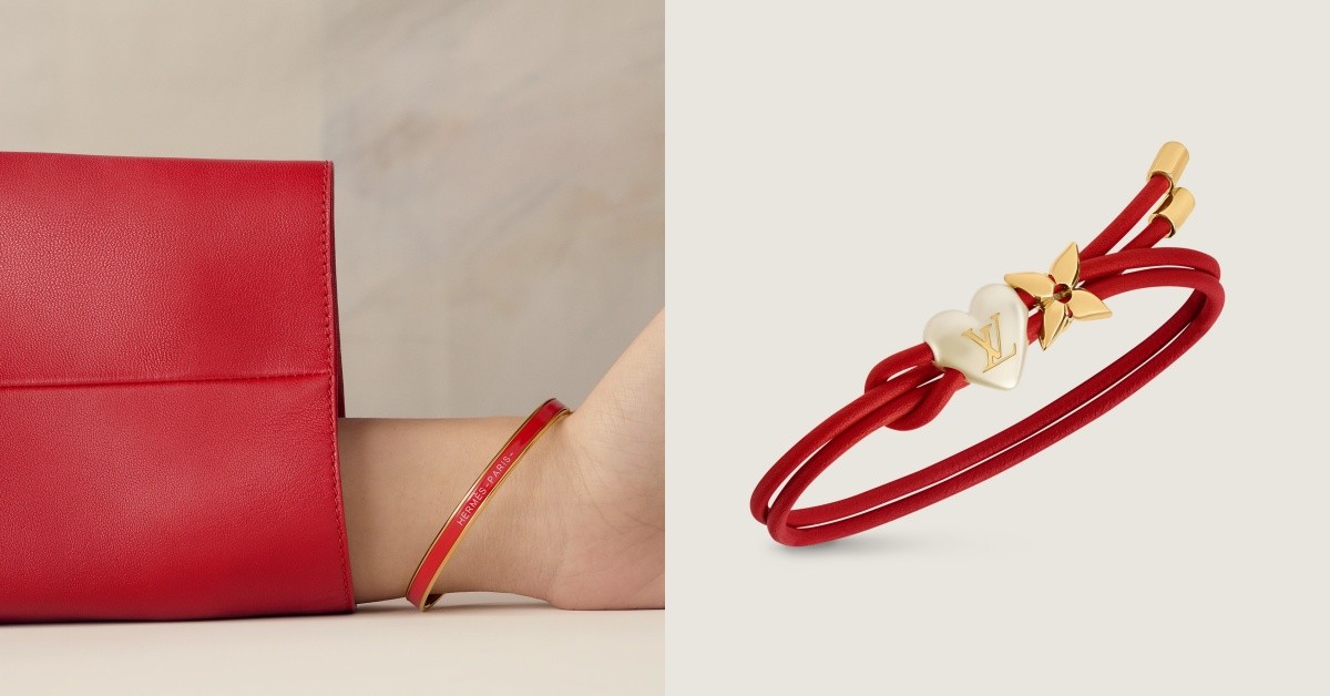 新年開運珠寶怎麼戴？紅色首飾添好運，加碼一萬初精品紅手環推薦